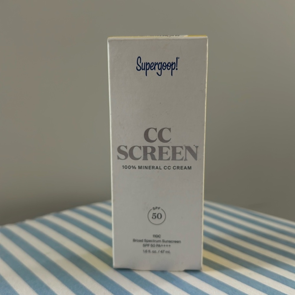 NWT Supergoop CC Screen